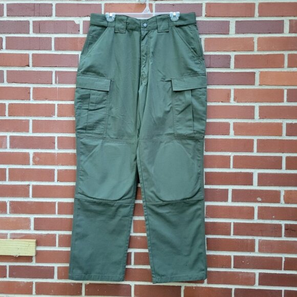 5.11 TACTICAL RIPSTOP TDU PANTS - Olive - Size L - NWOT - Picture 2 of 7
